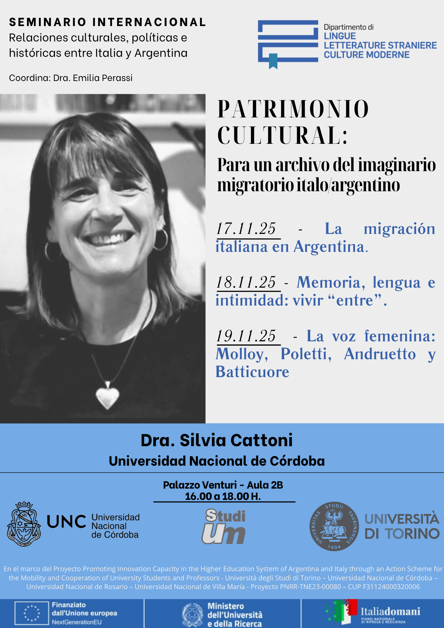 Seminario Italia - Argentina